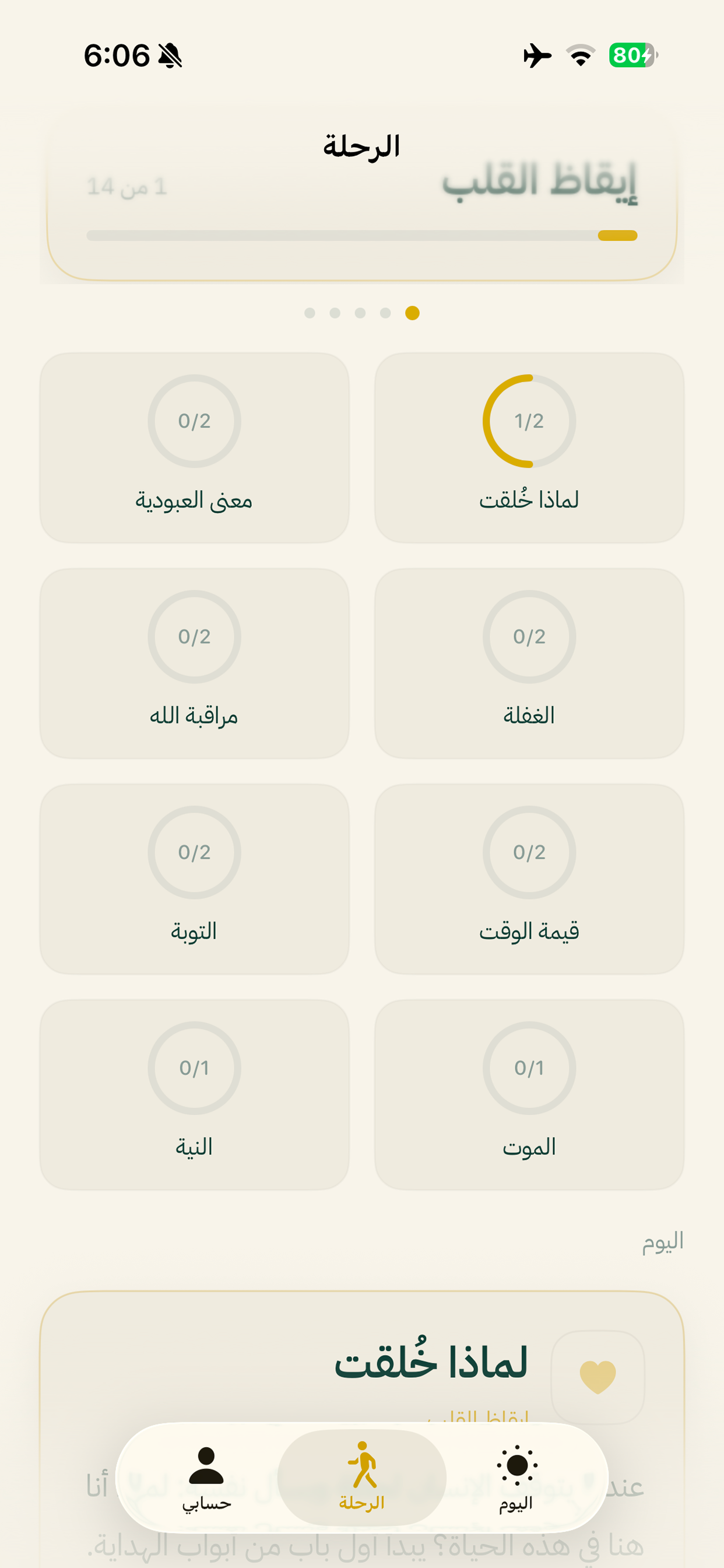 شاشة الرحلة